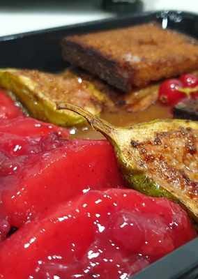 Légumes grillés et terrine